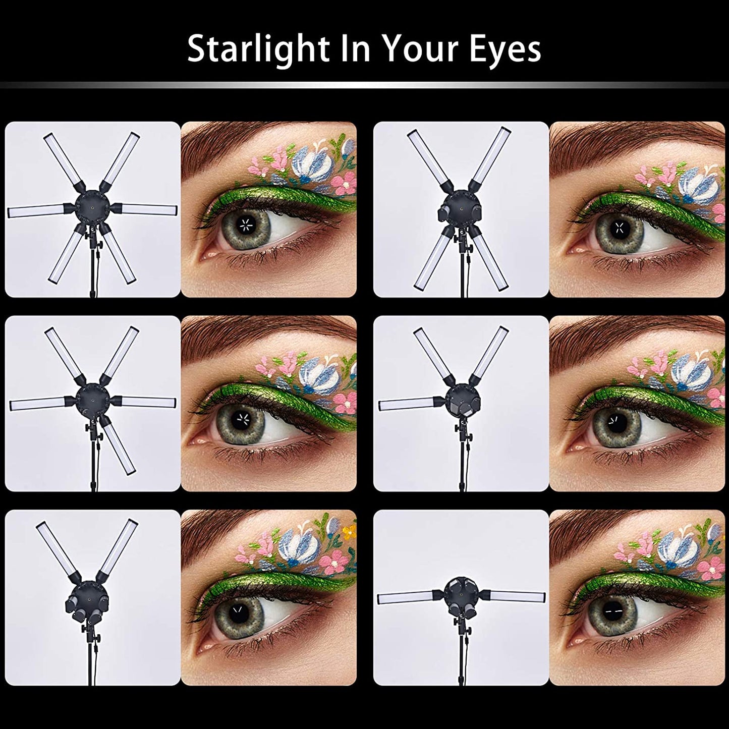 LAMPARA DE ESTRELLA PARA MAQUILLAJE