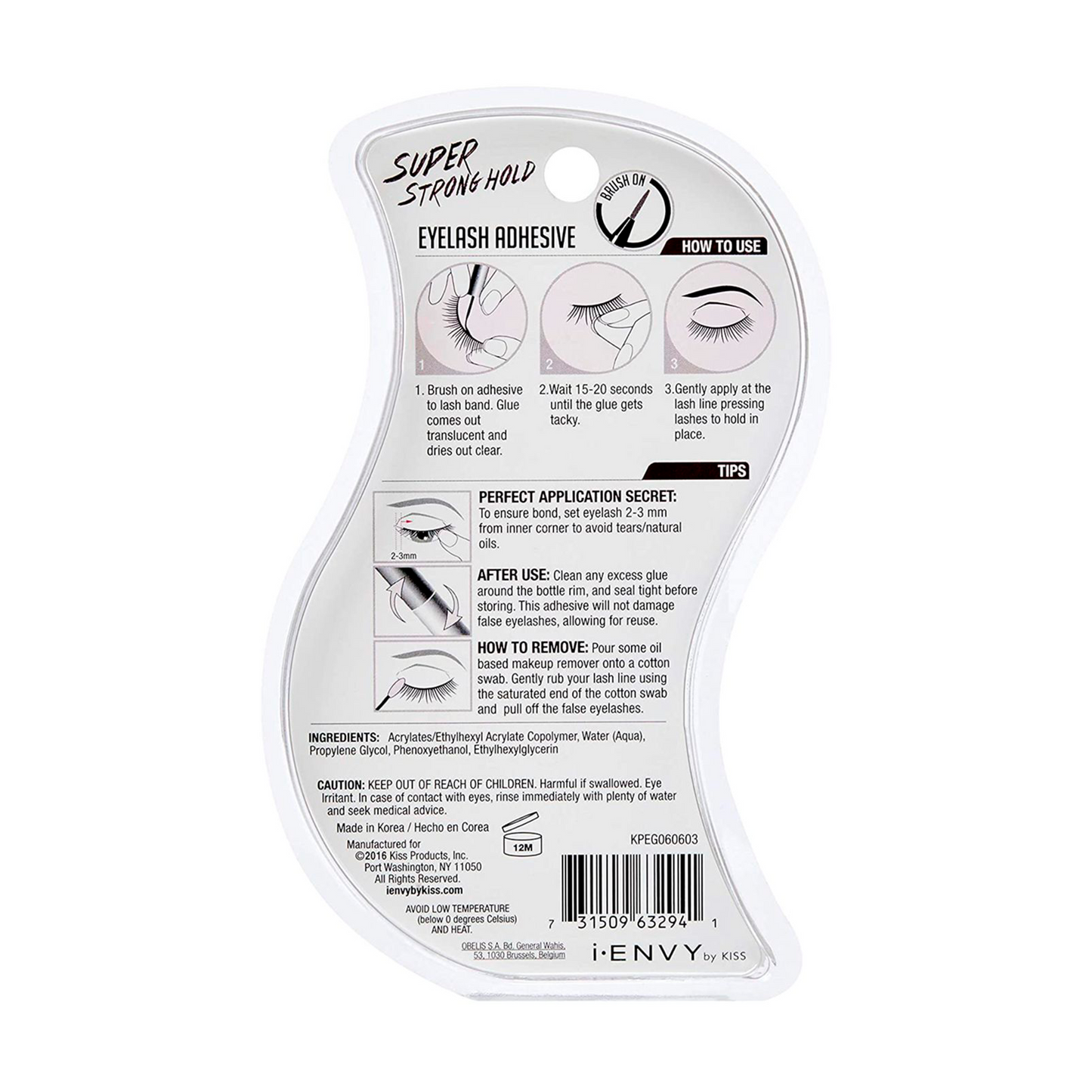 EYELASH ADHESIVE SUPER STRONG HOLD